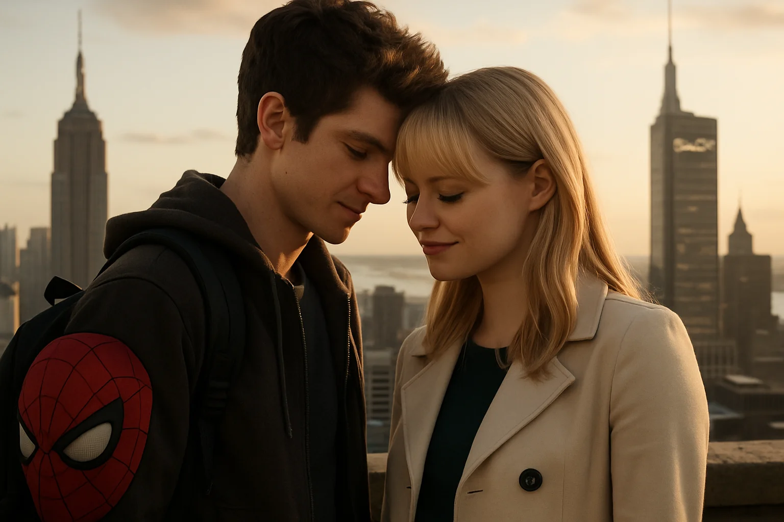 A vida de Peter Parker e sua namorada Gwen
