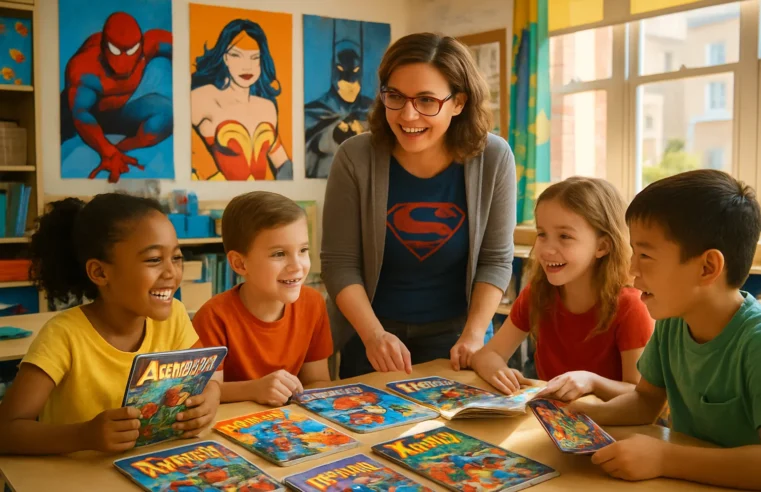 Super-heróis nas escolas: como usar HQs na educação infantil