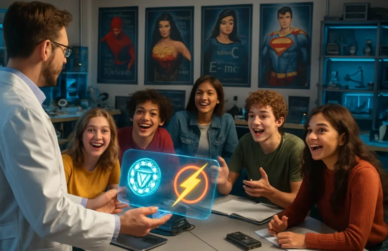 A ciência por trás dos poderes: como usar heróis para ensinar Física e Biologia