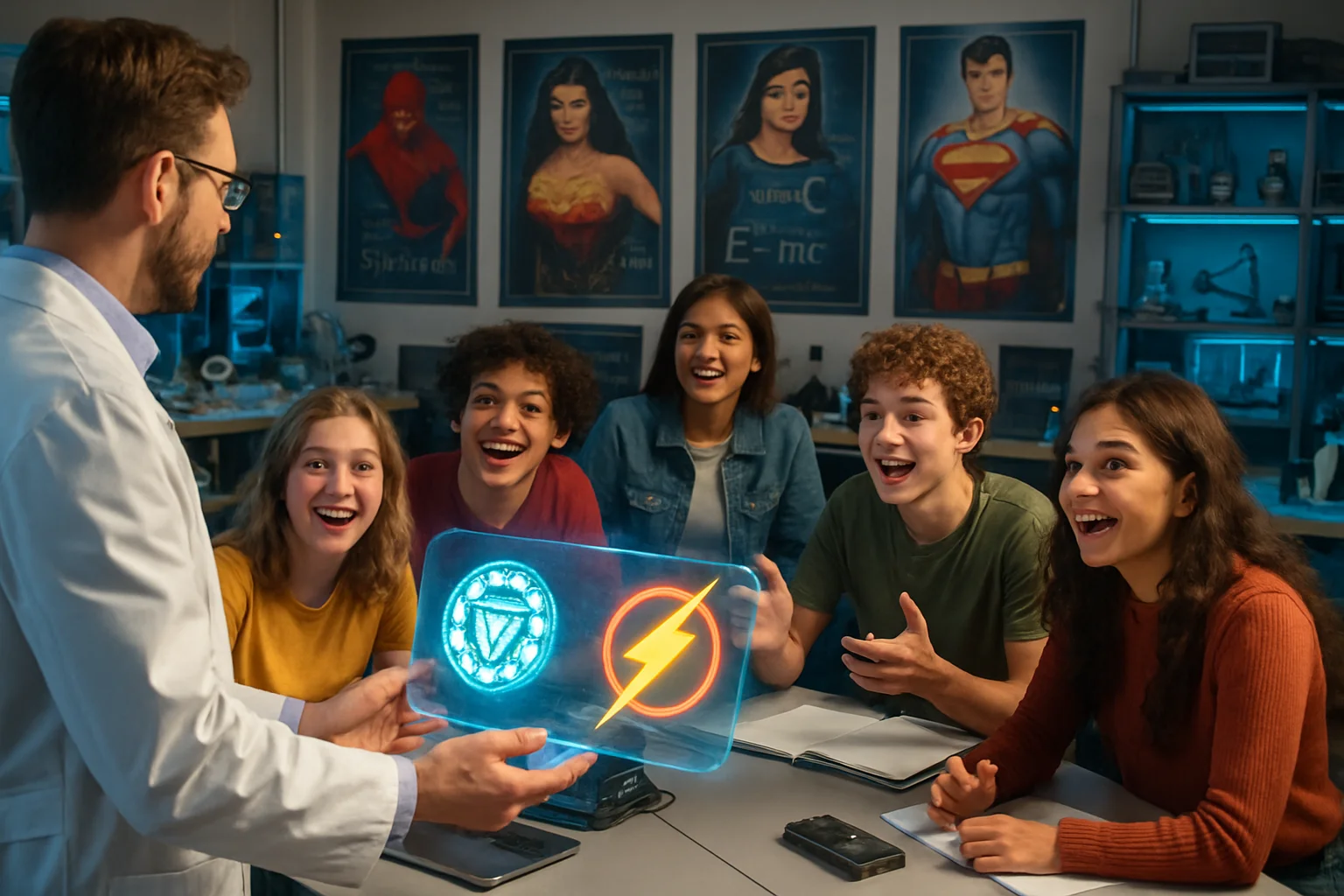 A ciência por trás dos poderes: como usar heróis para ensinar Física e Biologia