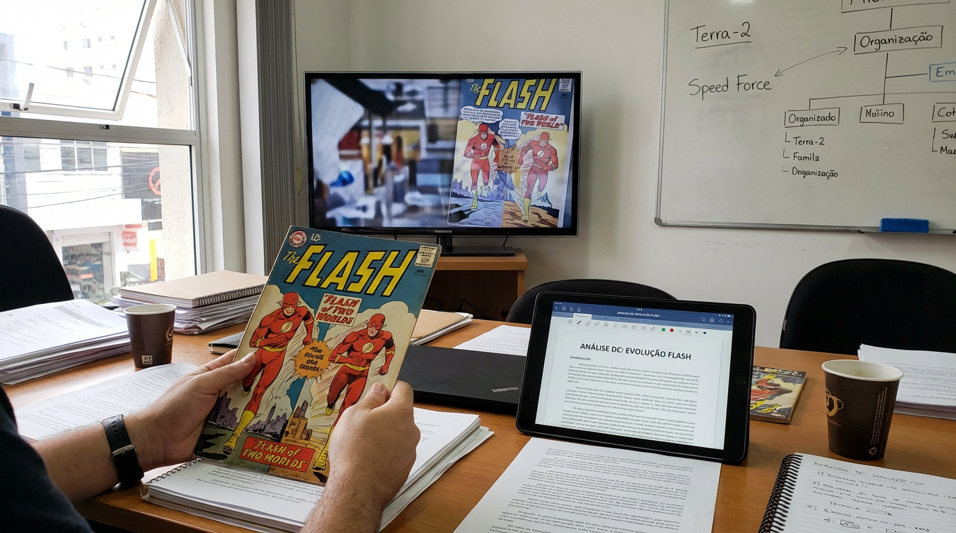Análise DC: A Evolução do Flash, o Coração do Multiverso